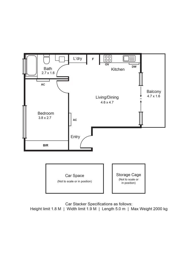 Floorplan of Homely apartment listing, 10/2 Dunoon Street, Murrumbeena VIC 3163