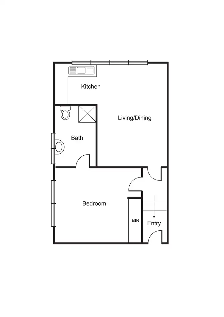 Floorplan of Homely apartment listing, 20/5-7 Ascot Street, Malvern VIC 3144