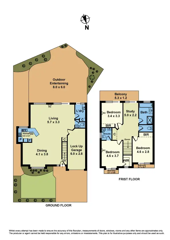 Floorplan of Homely house listing, 2/33 Beaumont Parade, West Footscray VIC 3012