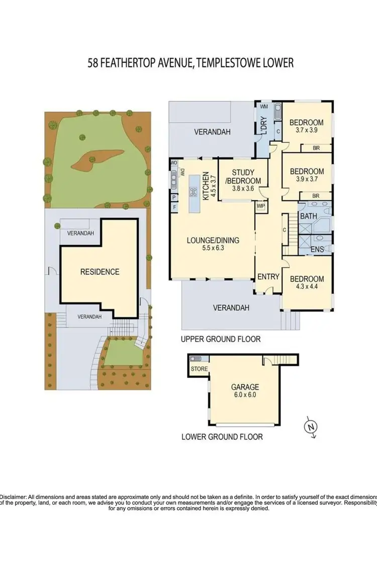 Floorplan of Homely house listing, 58 Feathertop Avenue, Templestowe Lower VIC 3107