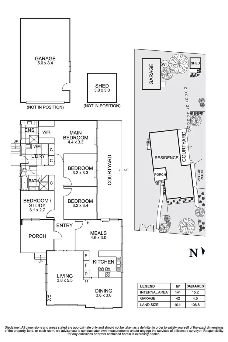 Floorplan of Homely house listing, 1 Elizabeth Street, Bulleen VIC 3105