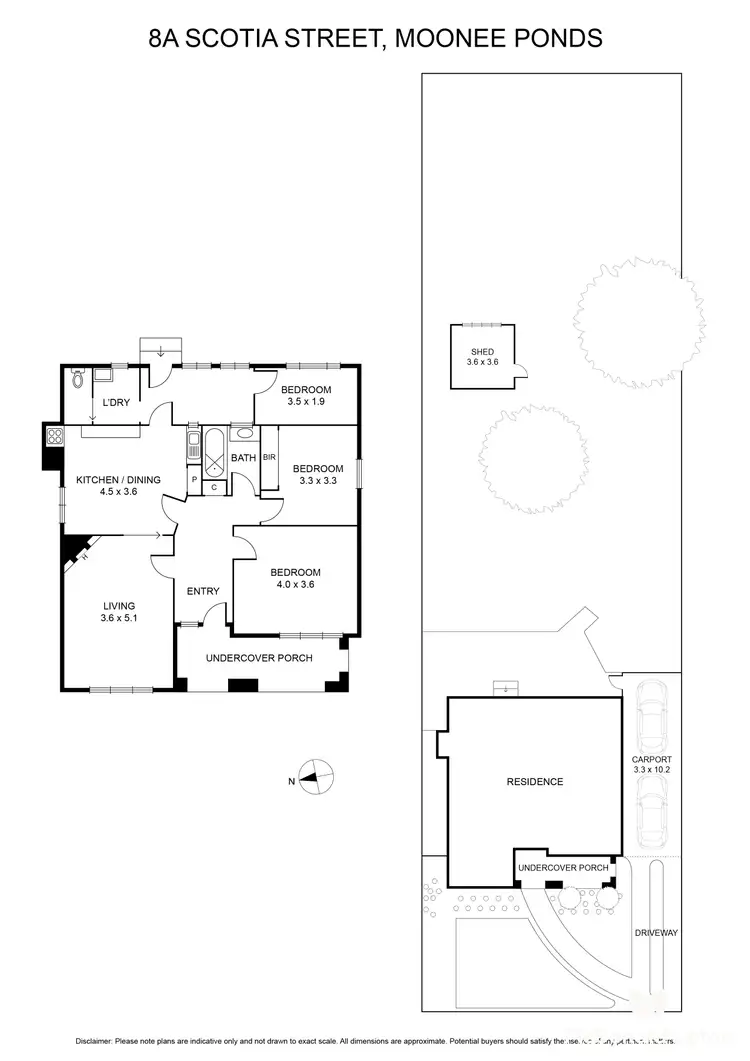 Floorplan of Homely house listing, 8A Scotia Street, Moonee Ponds VIC 3039