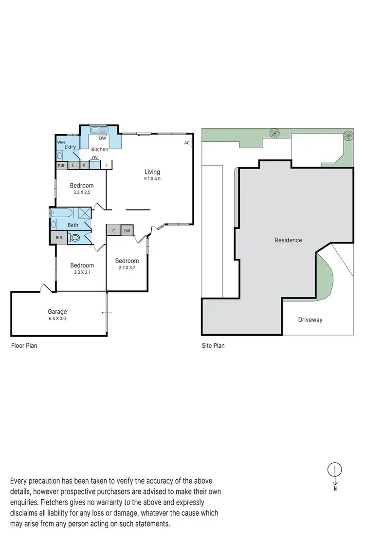 Floorplan of Homely villa listing, 4/6 Park Avenue, Glen Huntly VIC 3163