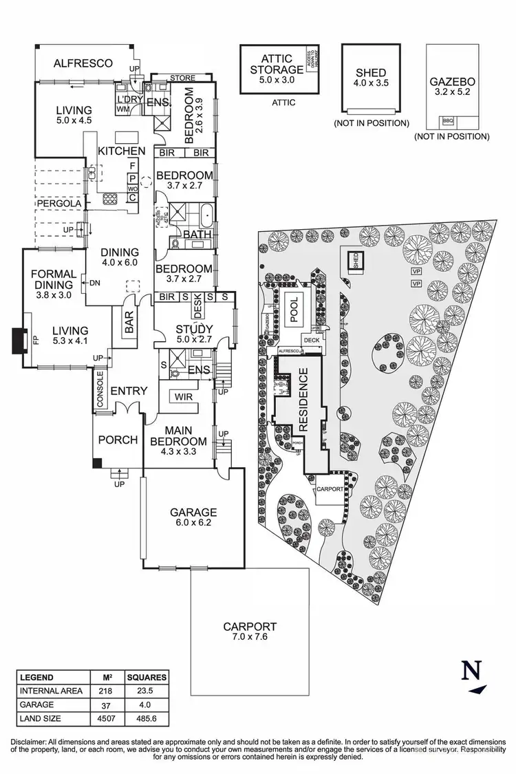 Floorplan of Homely house listing, 50 Thompson Crescent, Research VIC 3095