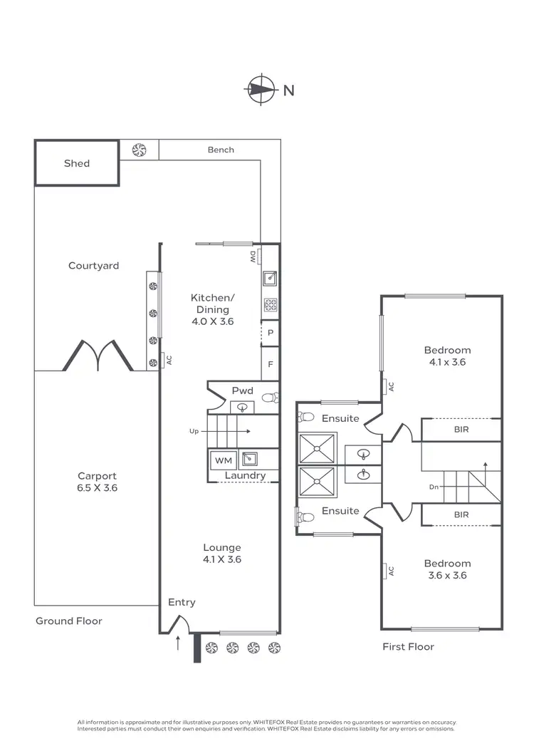 Floorplan of Homely townhouse listing, 5/779 Point Nepean Road, Rosebud VIC 3939
