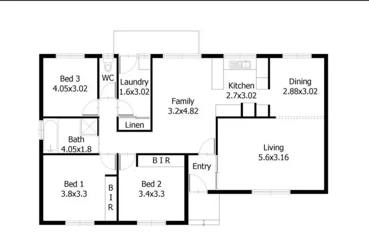 Floorplan of Homely house listing, 56 Keverstone Circuit, Isabella Plains ACT 2905