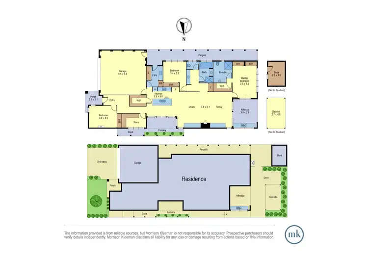 Floorplan of Homely house listing, 15 Delegate Way, Whittlesea VIC 3757