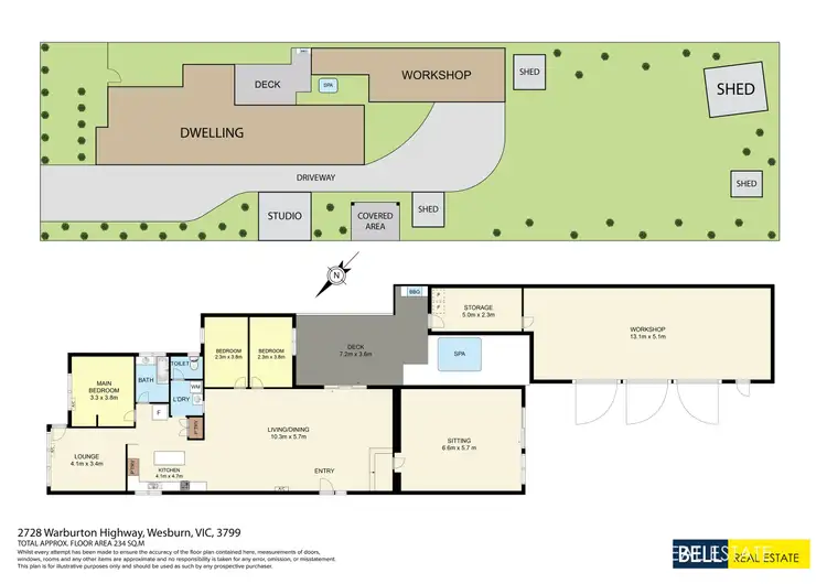 Floorplan of Homely house listing, 2728 Warburton Highway, Wesburn VIC 3799