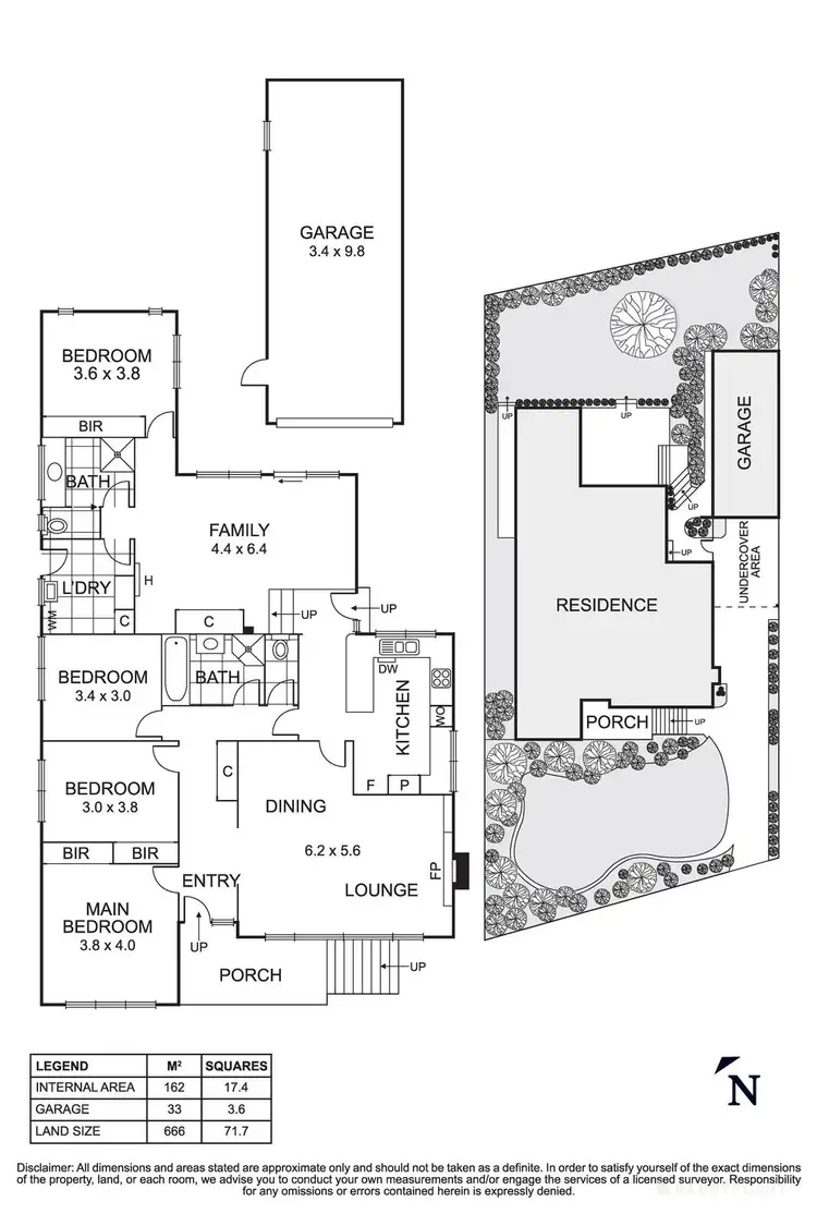 Floorplan of Homely house listing, 13 William Street, Donvale VIC 3111
