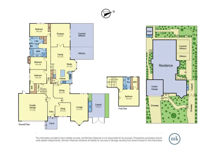 Floorplan of Homely house listing, 35 Falkiner Street, Eltham VIC 3095