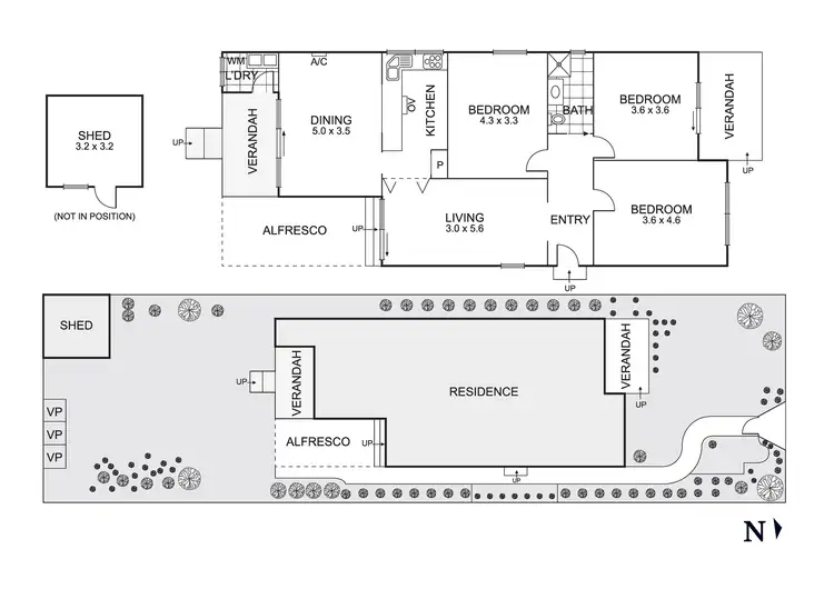 Floorplan of Homely house listing, 36 Lees Street, Mckinnon VIC 3204