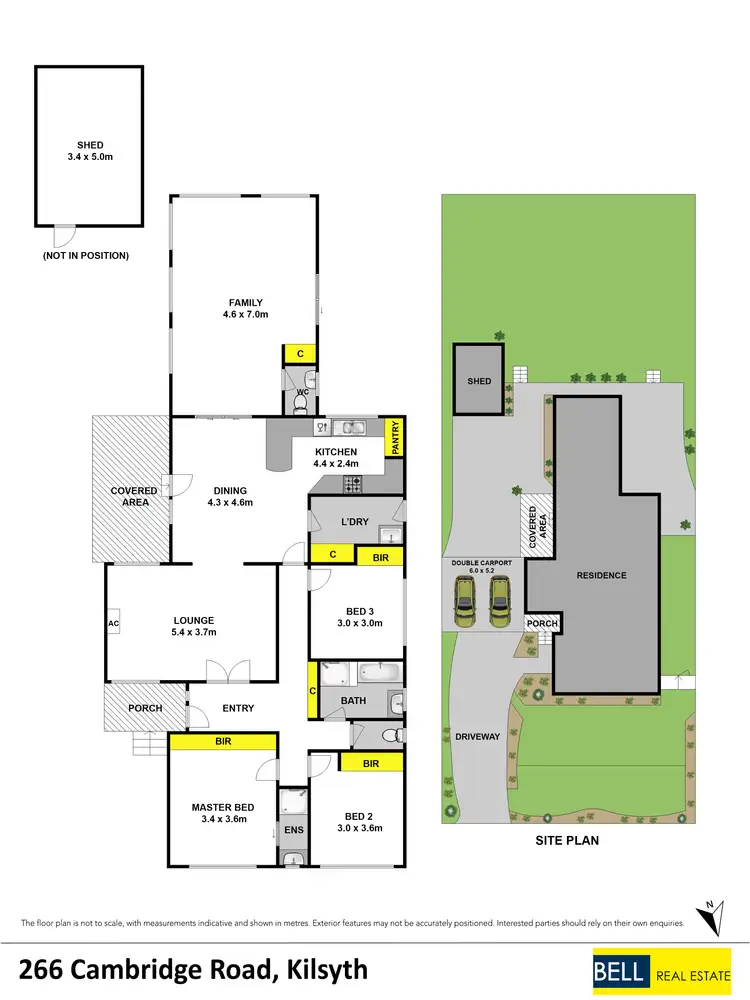 Floorplan of Homely house listing, 266 Cambridge Road, Kilsyth VIC 3137
