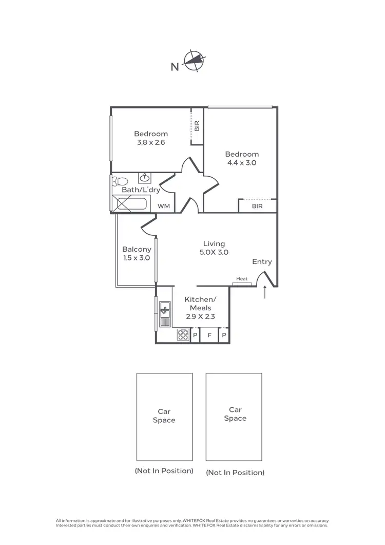 Floorplan of Homely apartment listing, 15/25 Jackson Street, St Kilda VIC 3182