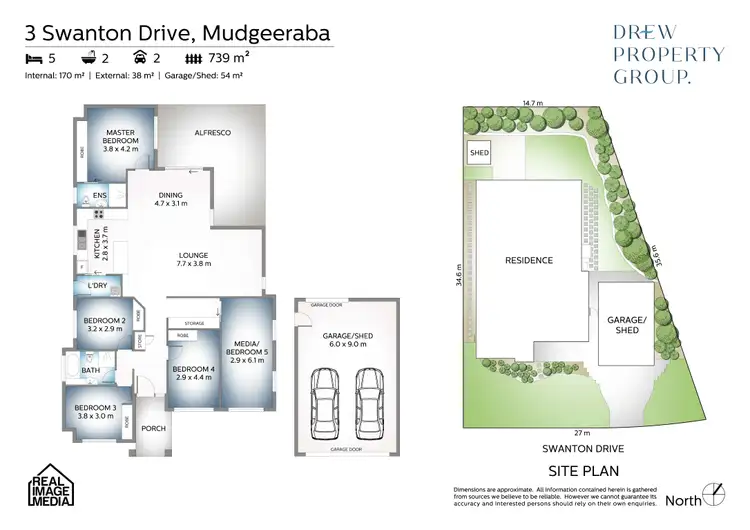Floorplan of Homely house listing, 3 Swanton Drive, Mudgeeraba QLD 4213