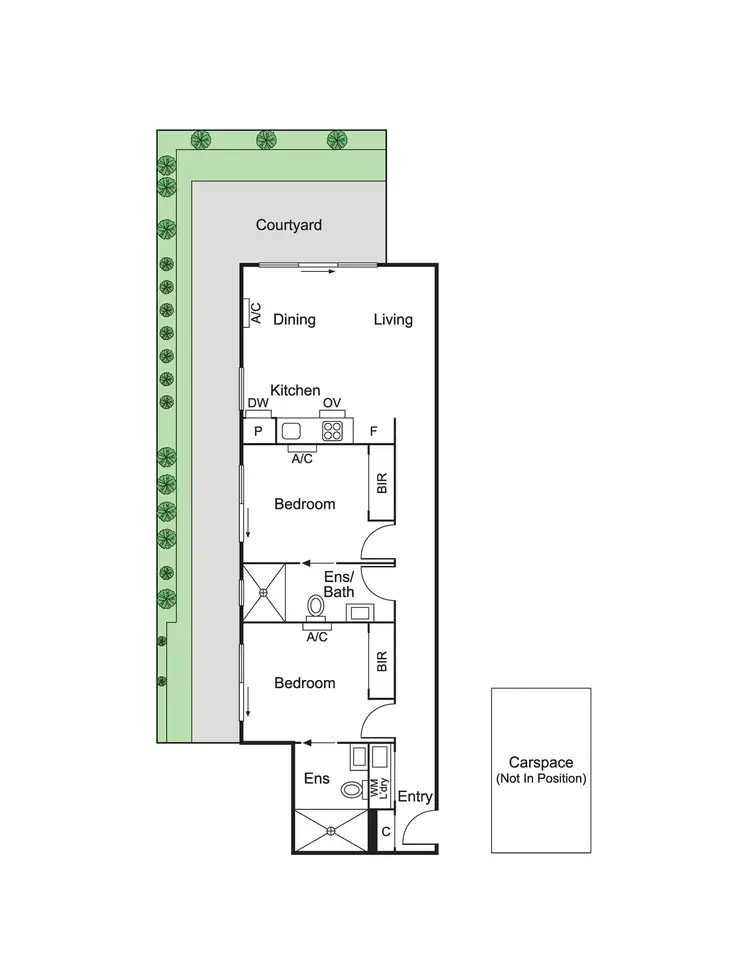 Floorplan of Homely apartment listing, 3/6 Kokaribb Road, Carnegie VIC 3163