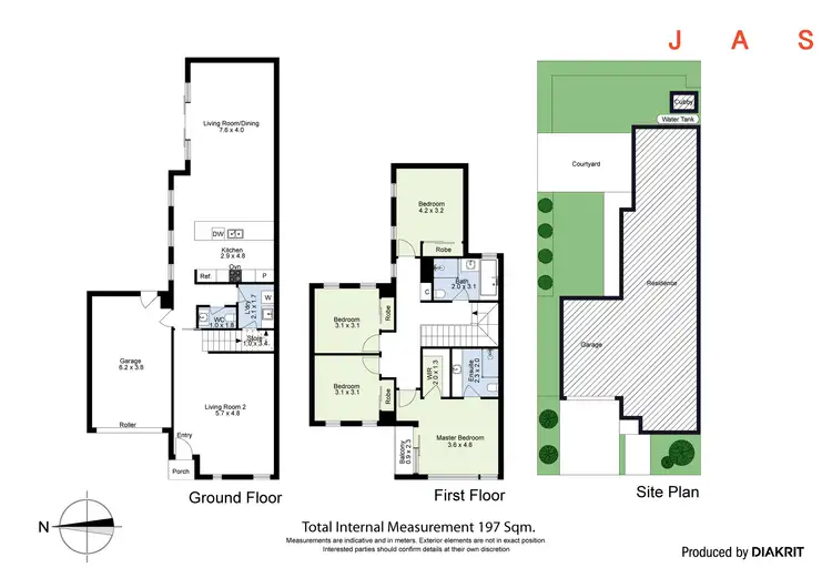 Floorplan of Homely house listing, 6 Beame Street, Footscray VIC 3011