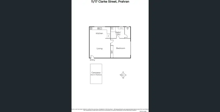 Floorplan of Homely apartment listing, 11/17 Clarke Street, Prahran VIC 3181
