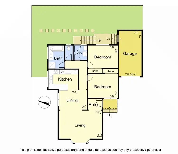 Floorplan of Homely unit listing, 6/2 Fernside Avenue, Briar Hill VIC 3088