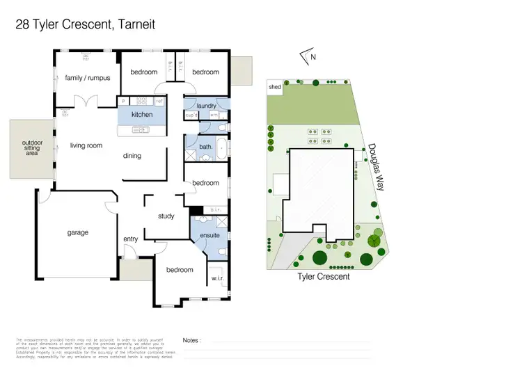 Floorplan of Homely house listing, 28 Tyler Crescent, Tarneit VIC 3029