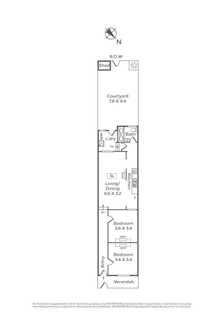 Floorplan of Homely house listing, 193 Adderley Street, West Melbourne VIC 3003
