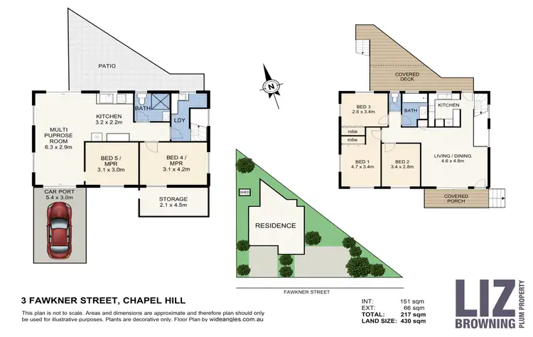 Floorplan of Homely house listing, 3 Fawkner Street, Chapel Hill QLD 4069