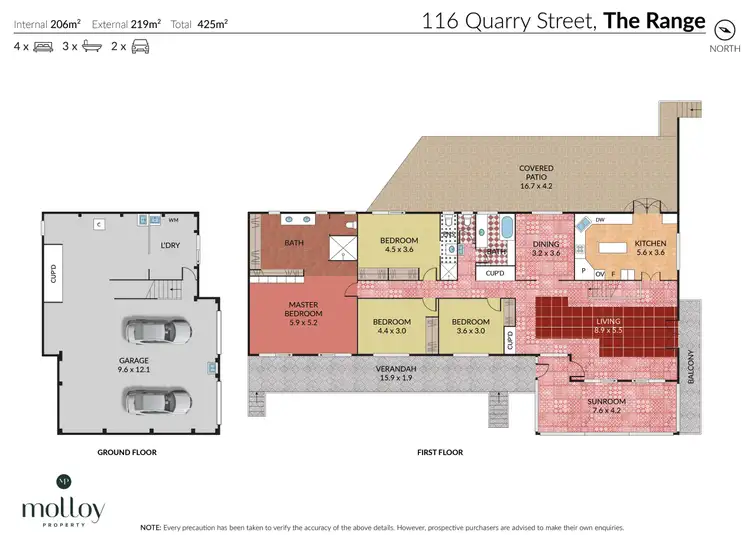 Floorplan of Homely house listing, 116 Quarry Street, The Range QLD 4700