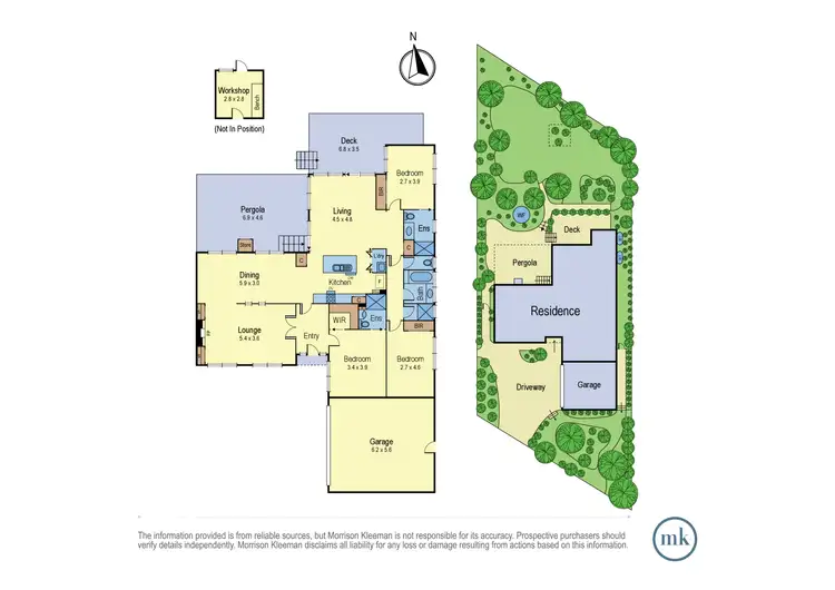 Floorplan of Homely house listing, 73 Old Eltham Road, Lower Plenty VIC 3093