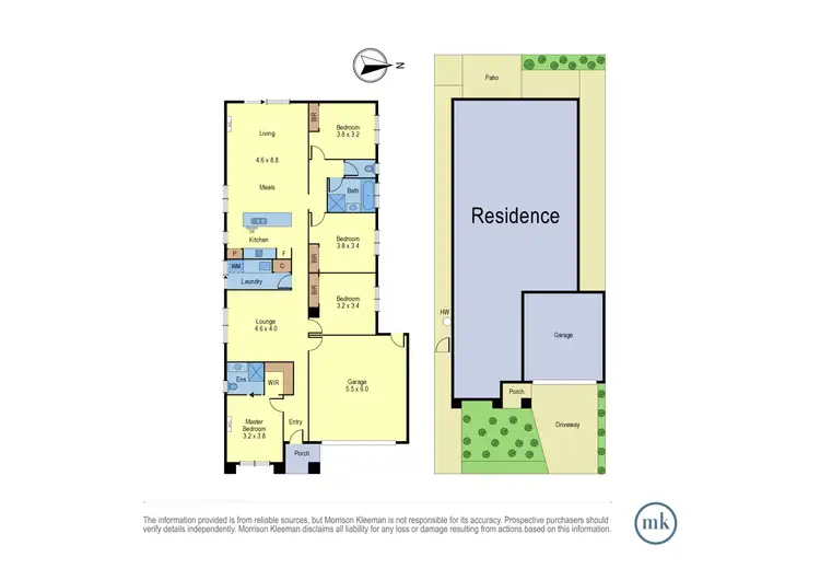 Floorplan of Homely house listing, 8 Scotchmer Crescent, Mernda VIC 3754