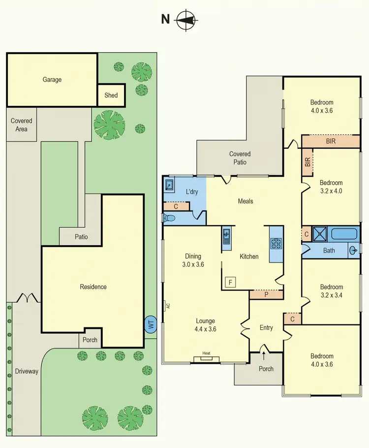 Floorplan of Homely house listing, 30 Healey Street, Moorabbin VIC 3189