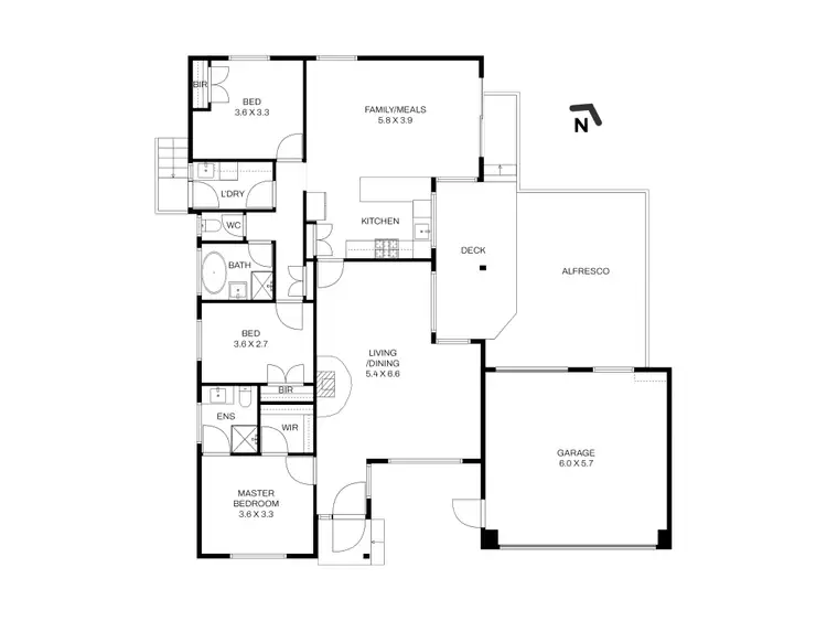 Floorplan of Homely house listing, 26 Belindavale Drive, Knoxfield VIC 3180