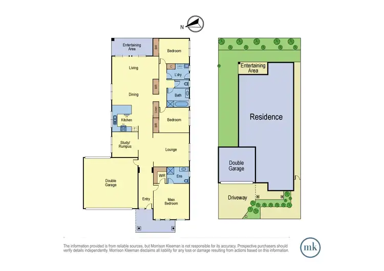 Floorplan of Homely house listing, 6 Piccadily Court, Doreen VIC 3754
