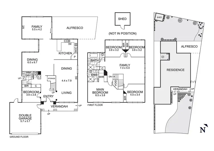 Floorplan of Homely house listing, 4 Aisha Crescent, Dingley Village VIC 3172