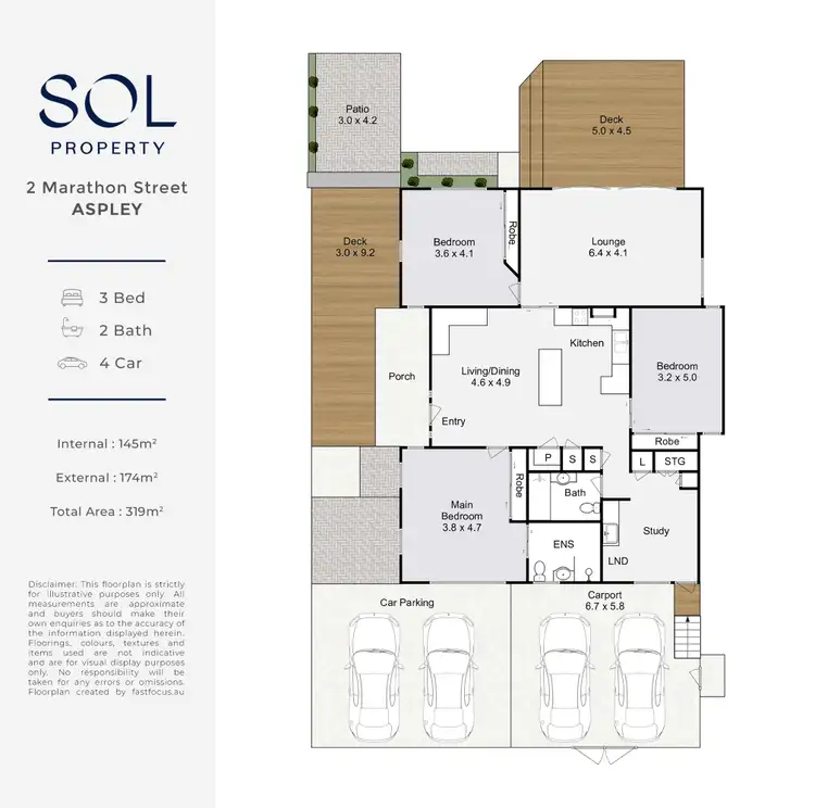 Floorplan of Homely house listing, 2 Marathon Street, Aspley QLD 4034