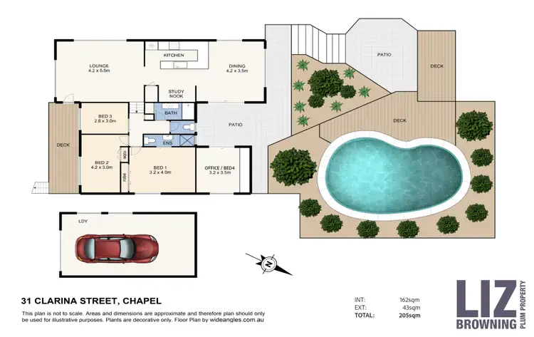 Floorplan of Homely house listing, 31 Clarina Street, Chapel Hill QLD 4069