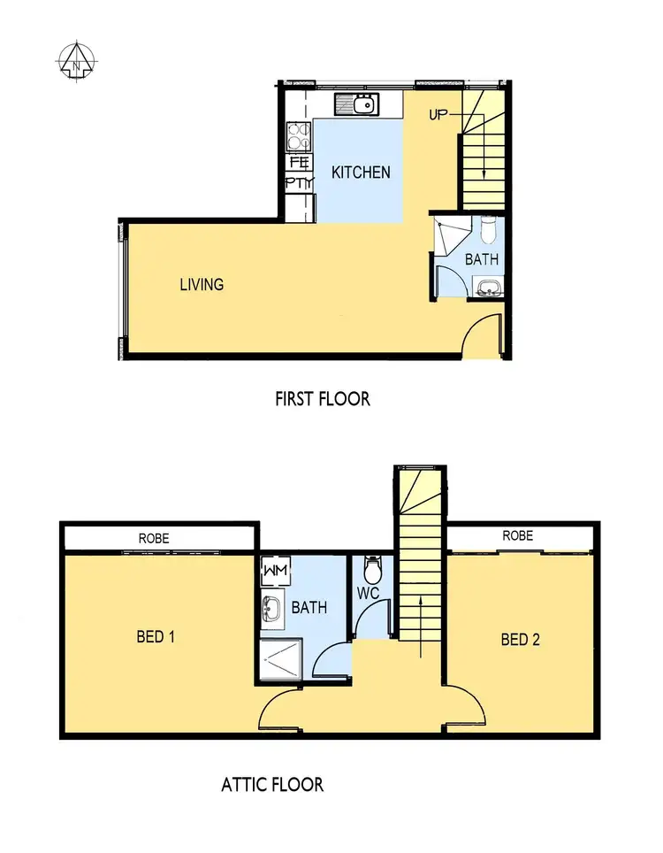 Floorplan of Homely apartment listing, 9/659 Blackburn Road, Clayton VIC 3168