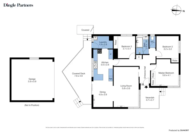 Floorplan of Homely house listing, 13 Rim Cross Drive, Avondale Heights VIC 3034