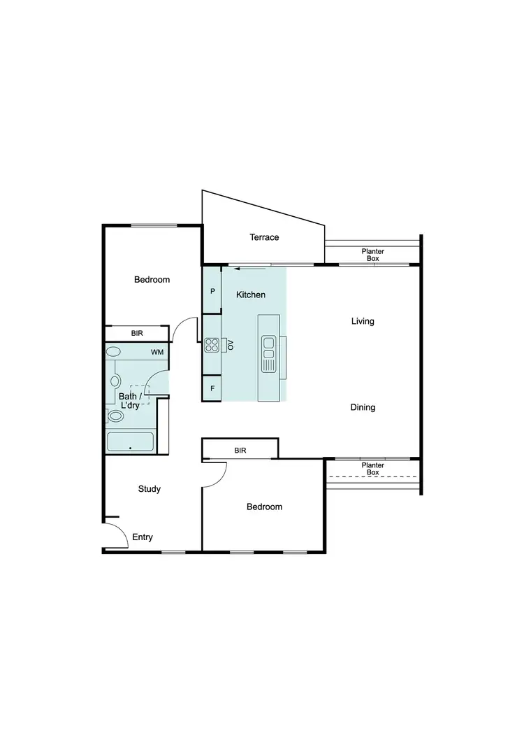 Floorplan of Homely apartment listing, 17/20 St Edmonds Road, Prahran VIC 3181