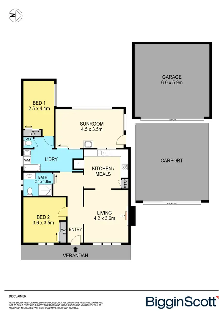 Floorplan of Homely house listing, 116 Little Dodds Street, Golden Point VIC 3350