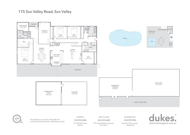 Floorplan of Homely house listing, 175 Sun Valley Road, Sun Valley NSW 2777