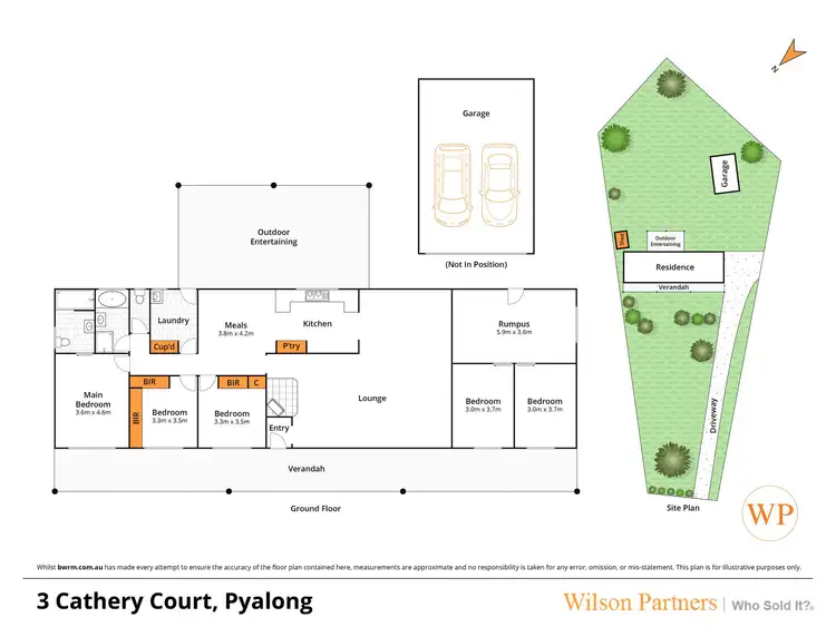 Floorplan of Homely land listing, 3 Cathery Court, Pyalong VIC 3521