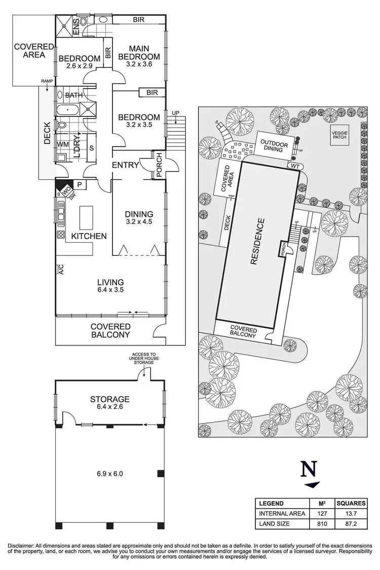 Floorplan of Homely house listing, 120 Brackenbury Street, Warrandyte VIC 3113