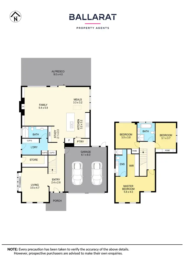 Floorplan of Homely house listing, 116 Aspect Parade, Alfredton VIC 3350