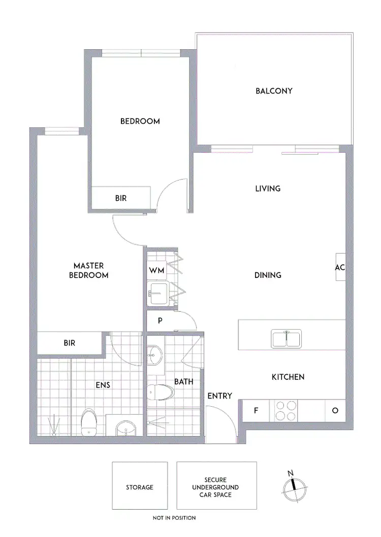 Floorplan of Homely apartment listing, 102/82 Mitchell Street, Bentleigh VIC 3204