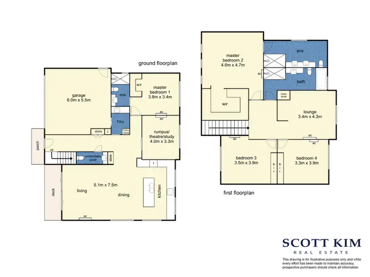 Floorplan of Homely townhouse listing, 2/334 Waverley Road, Mount Waverley VIC 3149
