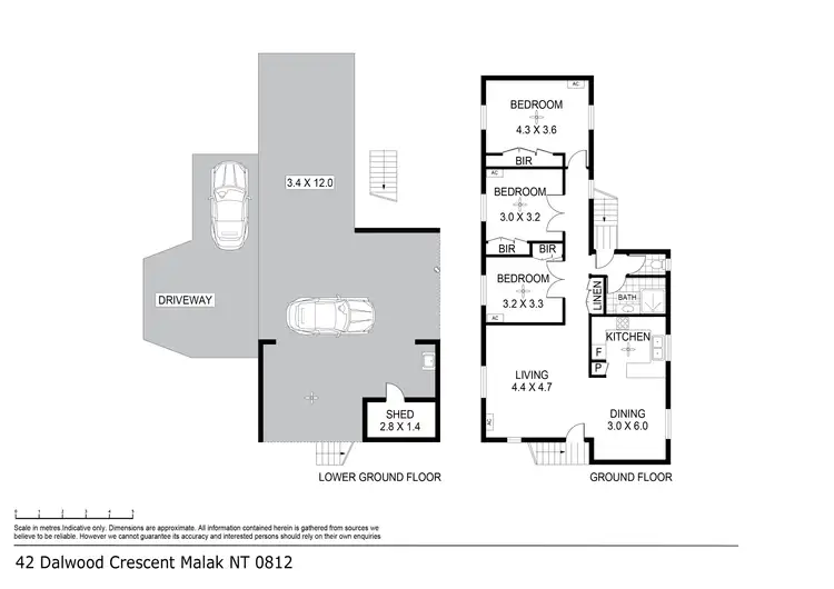 Floorplan of Homely house listing, 42 Dalwood Crescent, Malak NT 812