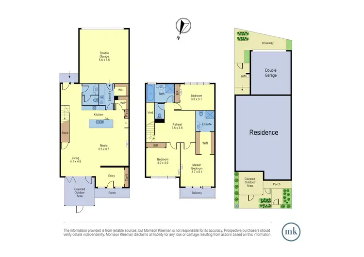 Floorplan of Homely townhouse listing, 7 Newstead Drive, Doreen VIC 3754