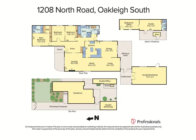 Floorplan of Homely house listing, 1208 North Road, Oakleigh South VIC 3167