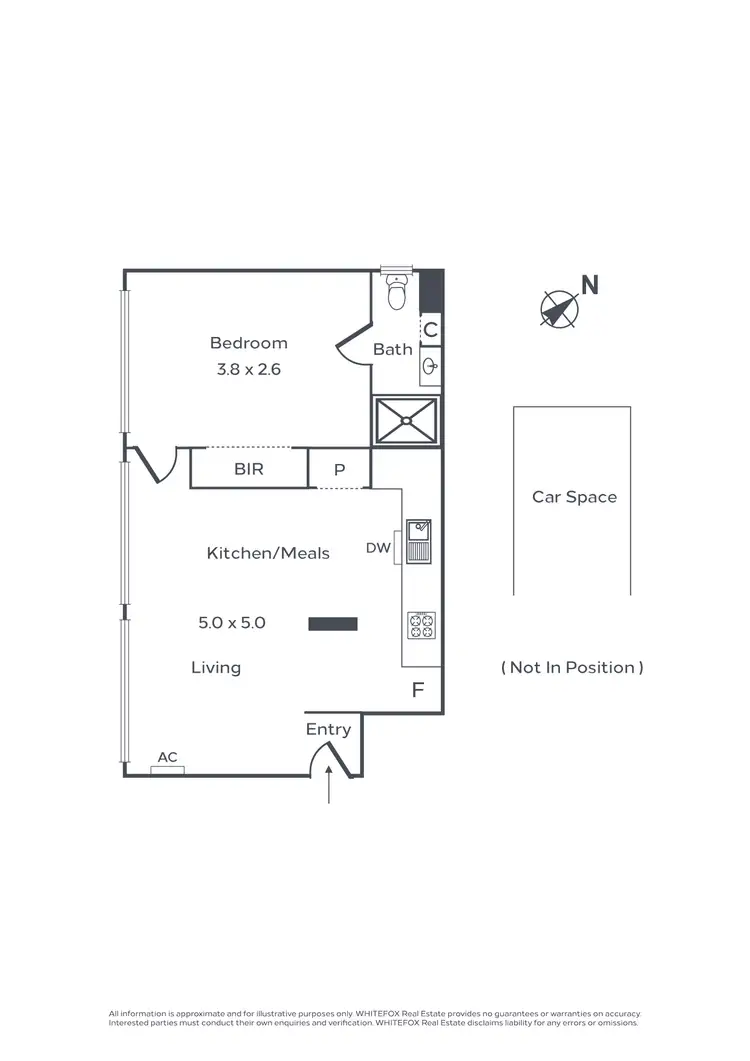 Floorplan of Homely apartment listing, 6/72 Patterson Street, Middle Park VIC 3206