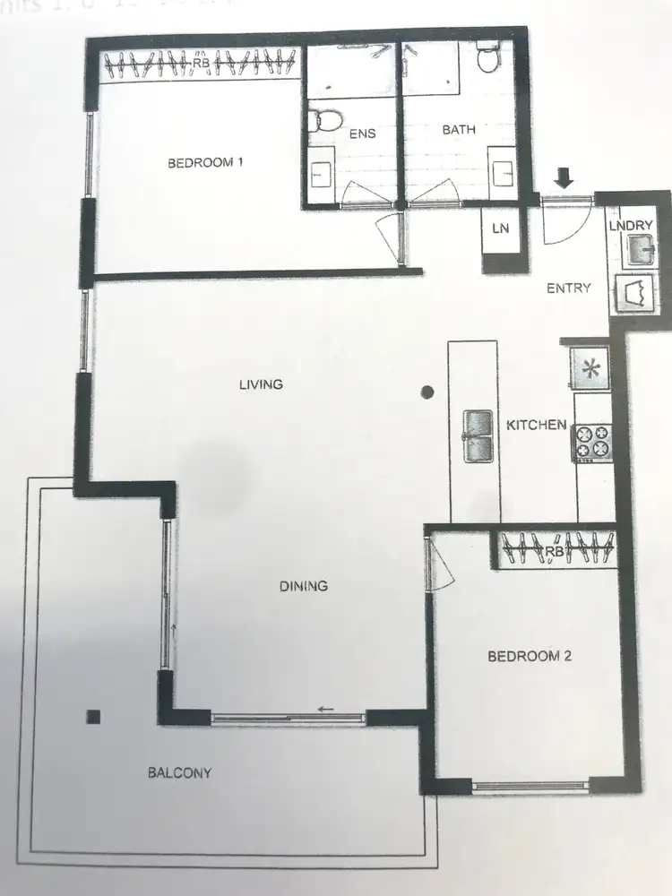 Floorplan of Homely apartment listing, 20/29 Clinton Street, Goulburn NSW 2580
