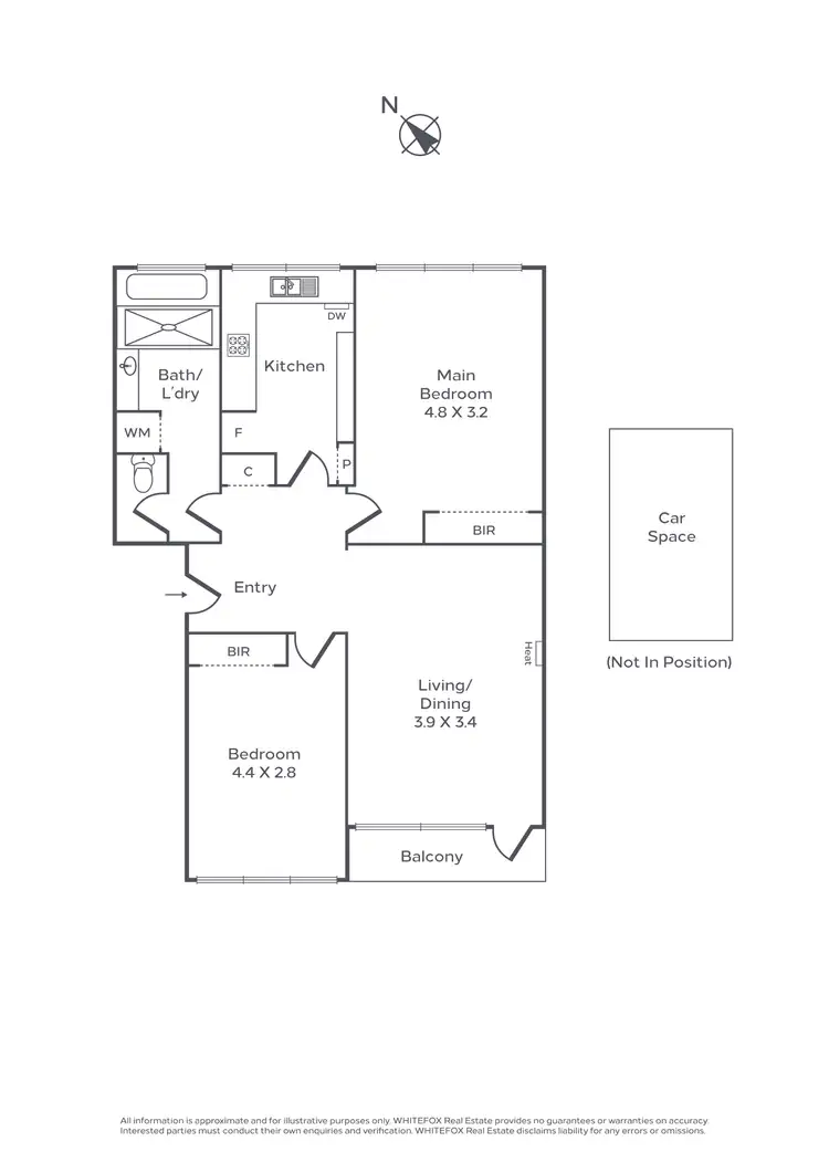 Floorplan of Homely house listing, 13/299 Dandenong Road, Prahran VIC 3181